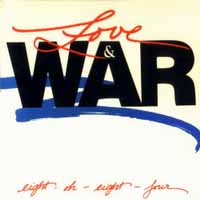8084 Love and War Album Cover