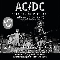 AC/DC Hell Ain't A Bad Place To Be (In Memory Of Bon Scott) Album Cover