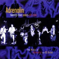 Adrenalin Twenty-Five Years 1977-2002 Album Cover