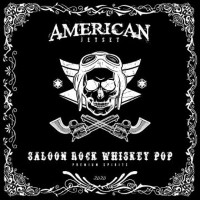 [American Jetset Saloon Rock Whiskey Pop Album Cover]