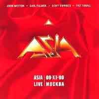 [Asia Live in Moscow Album Cover]