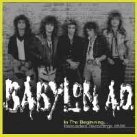 Babylon A.D. In The Beginning... Persuaders Recordings 86-88 Album Cover
