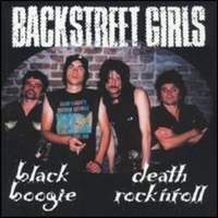 [Backstreet Girls Black Boogie Death Rock n' Roll Album Cover]