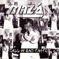 [Blaz-On All in Bad Taste Album Cover]