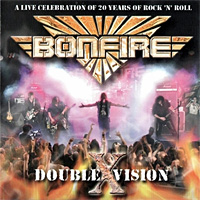 [Bonfire Double X Vision Album Cover]