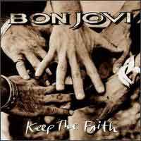 [Bon Jovi Keep The Faith Album Cover]