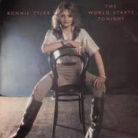Bonnie Tyler The World Starts Tonight Album Cover