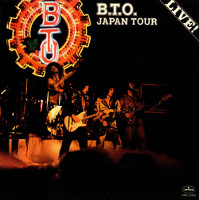 Bachman-Turner Overdrive B.T.O. Japan Tour Live! Album Cover