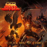 Jack Starr's Burning Starr Keep the Metal Burning - Live In Germany  Album Cover