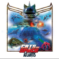 [Cats In Space Atlantis Album Cover]