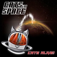 [Cats In Space Cats Alive! Album Cover]