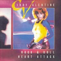 [Cindy Valentine Rock and Roll Heart Attack Album Cover]