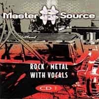 Compilations Master Source Rock / Metal With Vocals CD 1 Album Cover