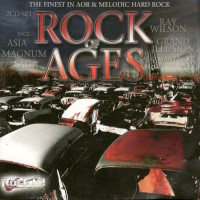 [Compilations Rock of Ages/The Finest in AOR Melodic Hard Rock Album Cover]