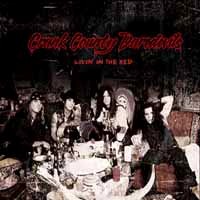 Crank County Daredevils Livin' In The Red Album Cover