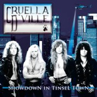 [Cruella D'ville Showdown in Tinsel Town Album Cover]