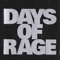 [Days of Rage Days of Rage Album Cover]