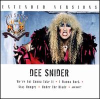 [Dee Snider Extended Versions Album Cover]