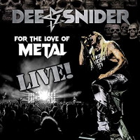 Dee Snider For the Love of Metal Live! Album Cover