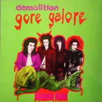Demolition Gore Galore Bulimia Babe EP Album Cover