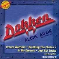 [Dokken Alone Again and Other Hits Album Cover]