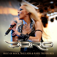 Doro Magic Diamonds - Best of Rock, Ballads and Rare Treasures Album Cover