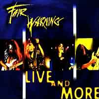 Fair Warning Live and More Album Cover