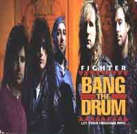 [Fighter Bang the Drum Album Cover]