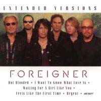 [Foreigner Extended Versions Album Cover]