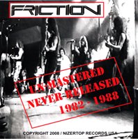 Friction Un-Mastered Album Cover