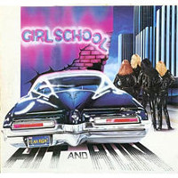 Girlschool Hit And Run (UK Version) Album Cover