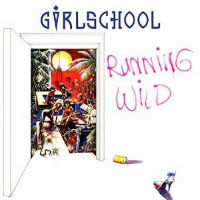 [Girlschool Running Wild Album Cover]