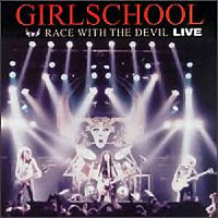 Girlschool Race With The Devil (2) Album Cover