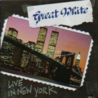 [Great White Live in New York Album Cover]