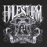 [Halestorm Live in Philly 2010 Album Cover]