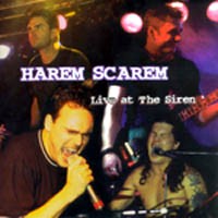 [Harem Scarem Live at the Siren Album Cover]