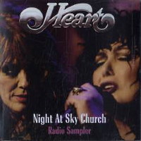 [Heart Night At Sky Church Radio Sampler Album Cover]