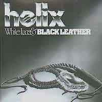 Helix White Lace and Black Leather Album Cover