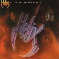 Helix Walkin' The Razor's Edge Album Cover