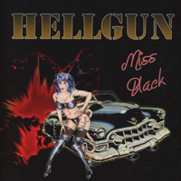 [Hellgun Miss Black Album Cover]