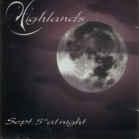 [Highlands September 5th, At Night Album Cover]