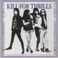 [Kill for Thrills Dynamite From Nightmareland Album Cover]