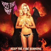 Kiss The Vyper Keep The Fire Burning Album Cover