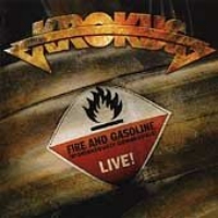 Krokus Fire And Gasoline: Live! Album Cover