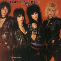 [Leather Angel We Came to Kill Album Cover]