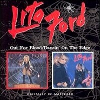 Lita Ford Out for Blood / Dancin' on the Edge Album Cover