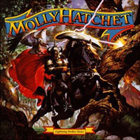 Molly Hatchet Lightning Strikes Twice Album Cover