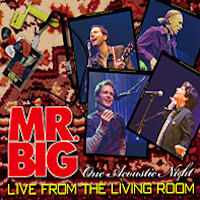 Mr. Big Live From The Living Room - One Acoustic Night Album Cover