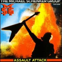 [The Michael Schenker Group Assault Attack Album Cover]