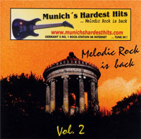 [Compilations Munich's Hardest Hits - Melodic Rock Is Back 2 Album Cover]